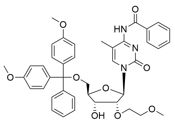 N-苯甲?；?2'-O-甲氧基乙基-5-O-二甲氧基三苯甲基-5-甲基胞苷